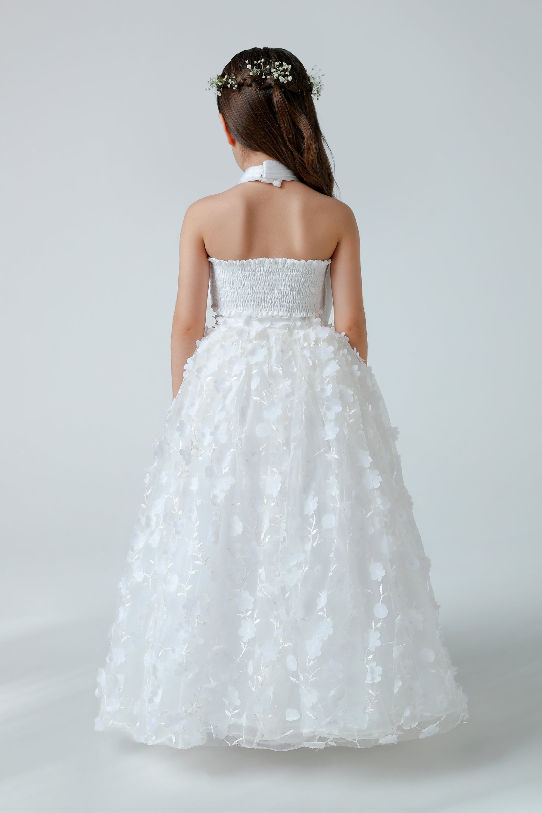 FLORA WHITE LEHENGA