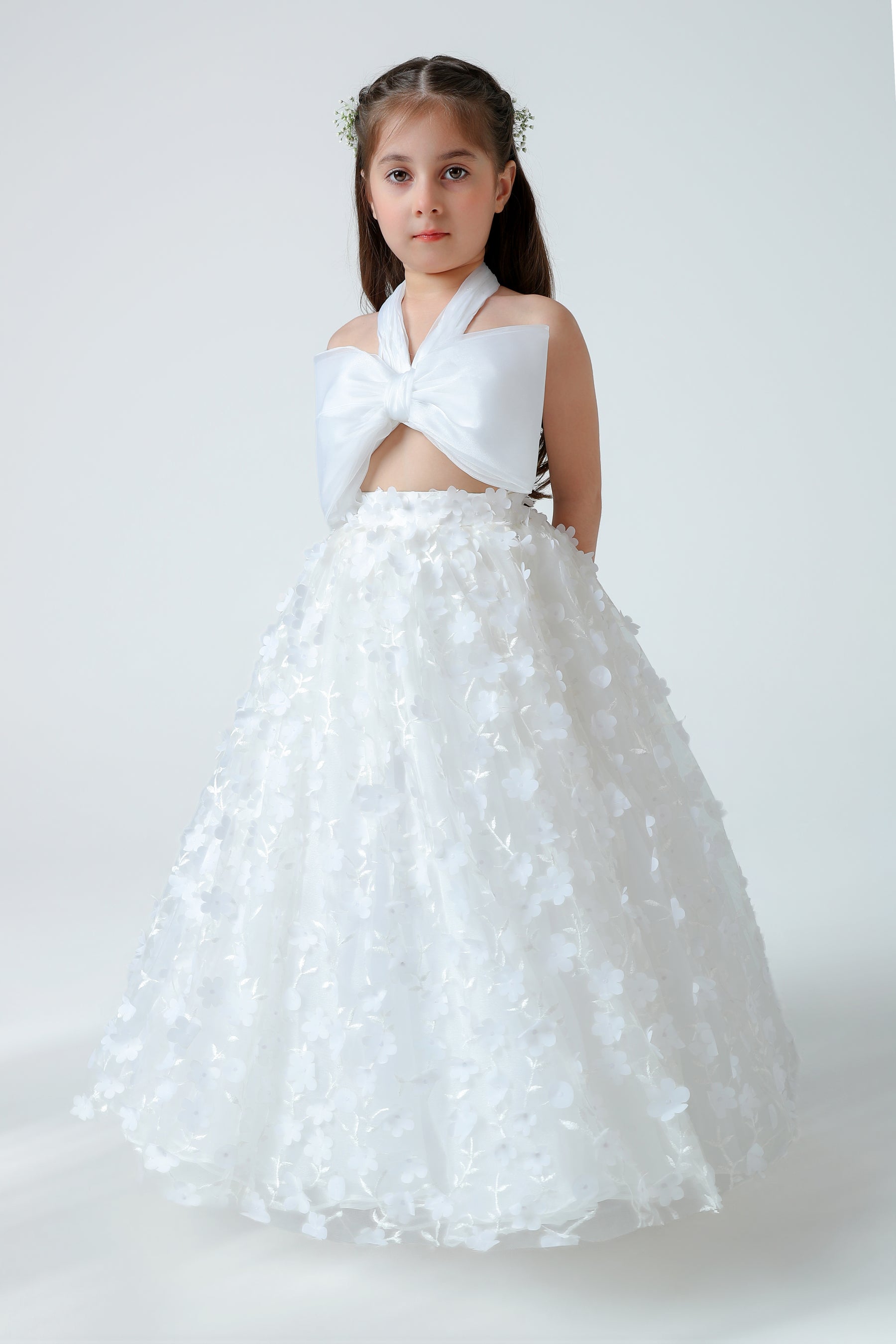 FLORA WHITE LEHENGA