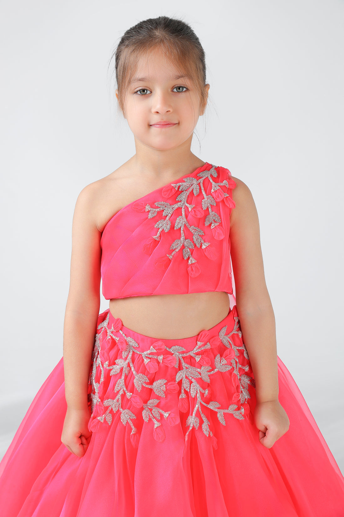 PETAL HOTPINK LEHENGA